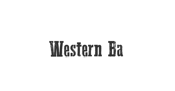 Western Bang Bang font thumb